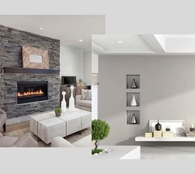 Accent walls with architectural features