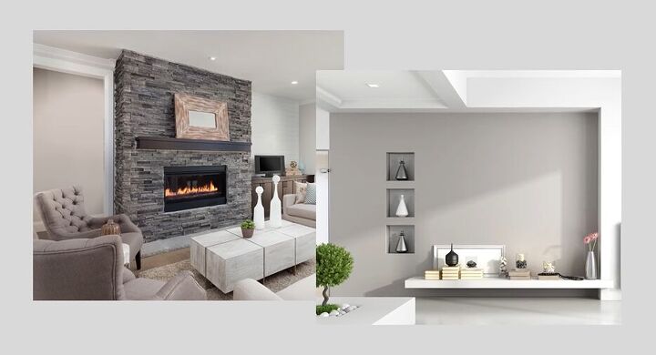 Accent walls with architectural features