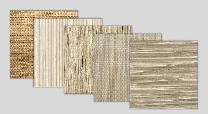 Natural fibers for an accent wall