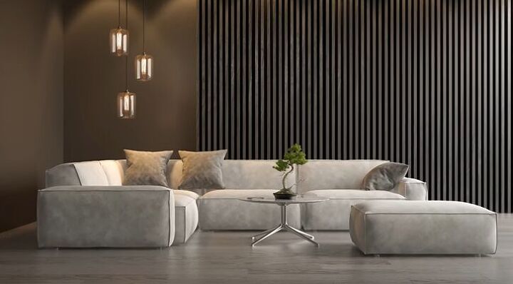 Wood accent wall