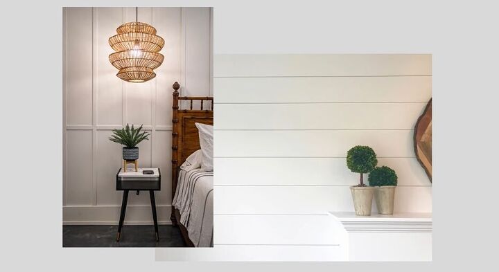 Board and batten vs shiplap accent walls