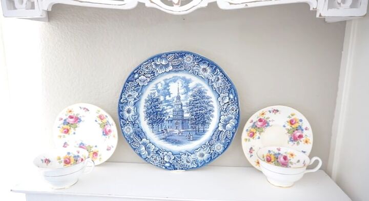 french country kitchen, Decorating with plates