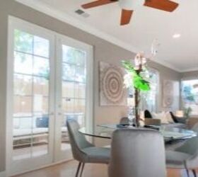 neutral house paint colors, Glass dining table