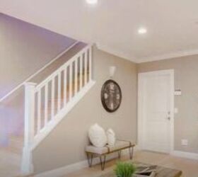 neutral house paint colors, Spacious family room