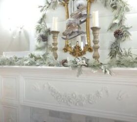 Adding candles to the mantel