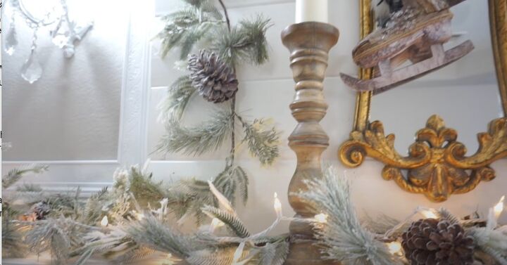 French country Christmas decor