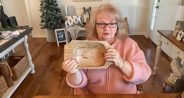 Small Christmas dough bowl