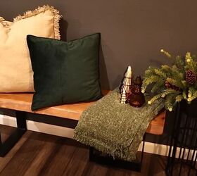 Christmas home decorating ideas in green and brown