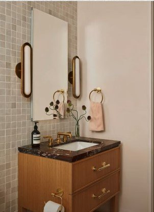 Vanity unit with an undermount sink example 2