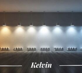 home lighting design, Kelvin scale of light temperature