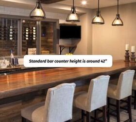 how to choose a bar stool, Bar counter height