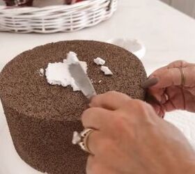 christmas house decorations, Add spackle as icing
