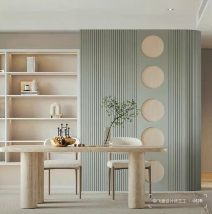 Pistachio Green pastel in interior design