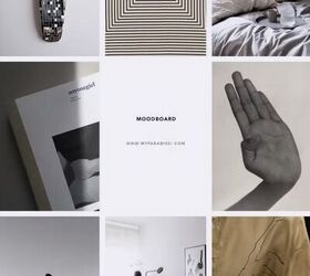 how to create a mood board, Abstract mood board