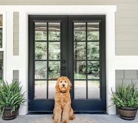 sherwin williams paint colors, Tricorn Black on doors