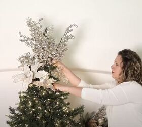 Her tree looks like it belongs in a luxury hotel (see the final look)