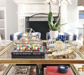 coffee table styling, Colorful coffee table styling ideas