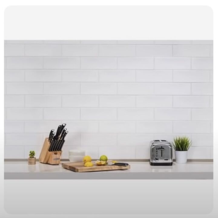 american interior design, Subway tile in a kitchen