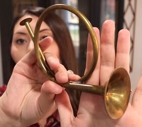 christmas decorate with me, Brass horn