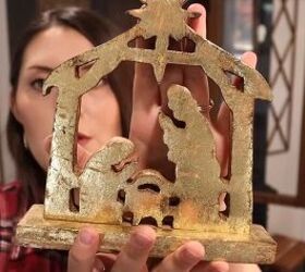 christmas decorate with me, Nativity scene