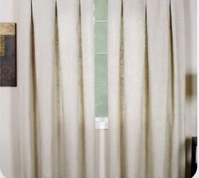 curtain hanging mistakes, Box pleat