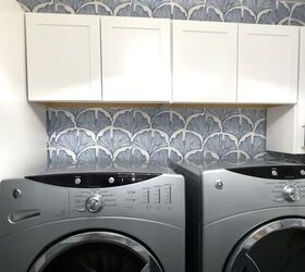 Cabinetry in a laundry room