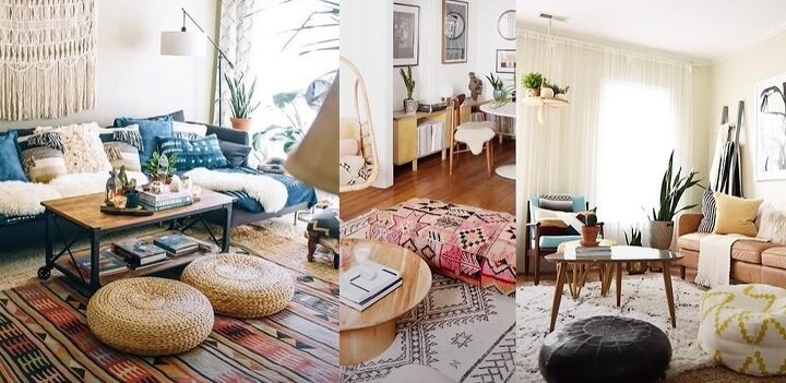 how to decorate boho, Cushion seating