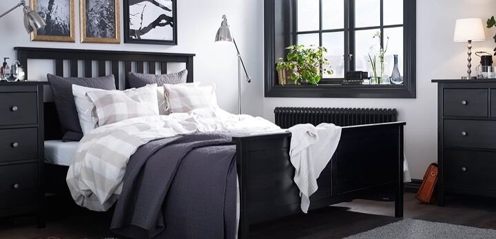 how to decorate boho, Black and white bedroom