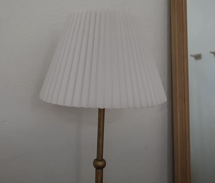 Pleated lampshade from Target