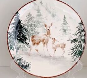 Arranging the deer plate