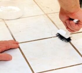 common decorating mistakes, Cleaning dirty grout