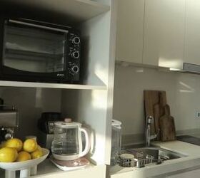 Minimalist apartment kitchen