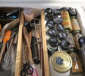 Organized kitechen drawers