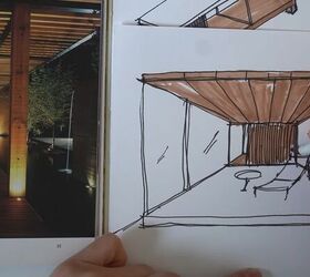 Sketching interior design ideas