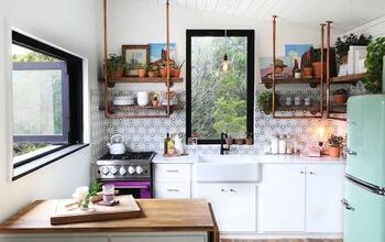 3 Cute Small Kitchen Designs & How to Style Open Shelving