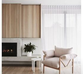 The popular, minimalistic home design we all know and love, but with a "warmer" twist