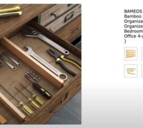 small space ideas, Bamboo drawer organizers