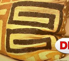 DIY Afro-Boho cushion covers
