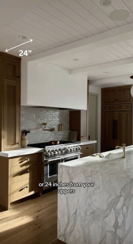 kitchen design mistakes, Kitchen with overhead lighting