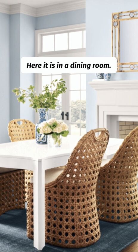 sherwin williams 2024 color of the year, Upward in a dining room