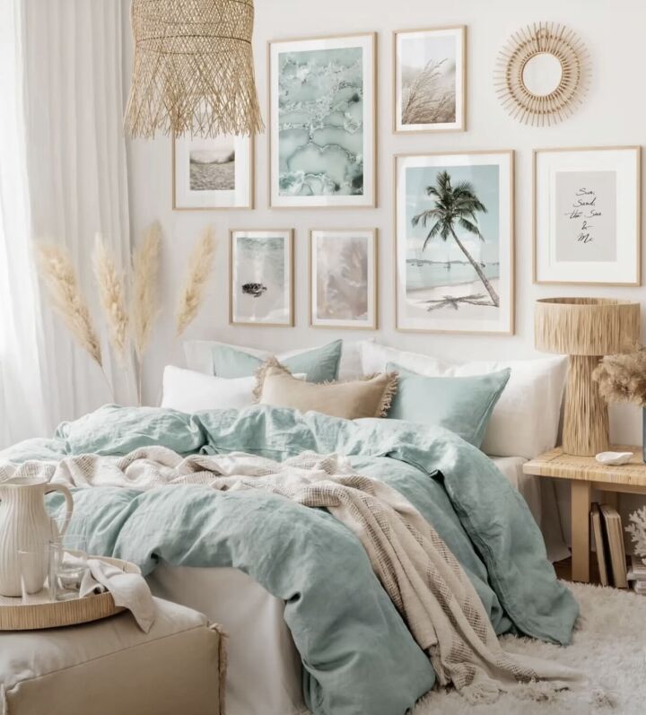 bedroom styles, Bohemian design in a bedroom