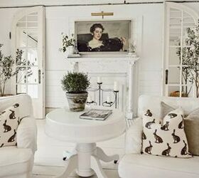 White sitting room