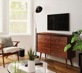 Warm wood tones in interior design