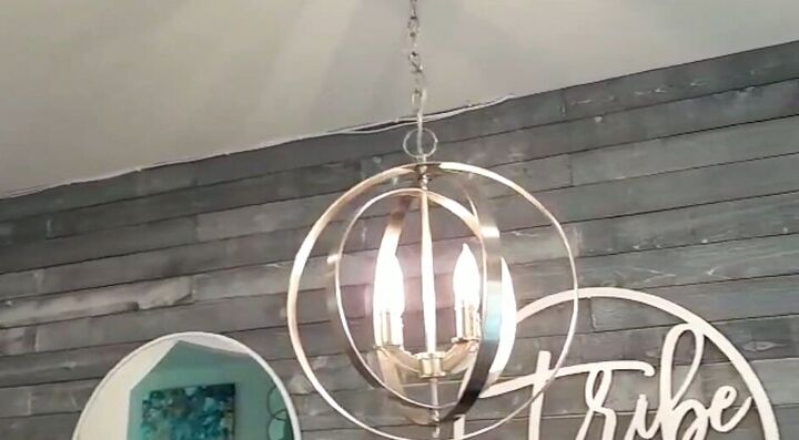 dining room upgrades, Globe pendant light fixture