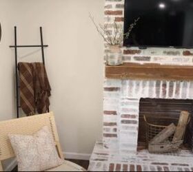 Fireplace mantel styling