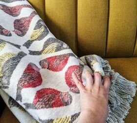 This 30-second hack is what professionals use to perfectly style throw blankets on couches