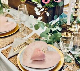 Get inspired to create a stunning Valentine's Day dining table (using some stuff you already own!)