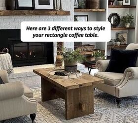 3 Ways To Style Decorations For A Rectangle Coffee Table Redesign   Decorations For Rectangle Coffee Table 