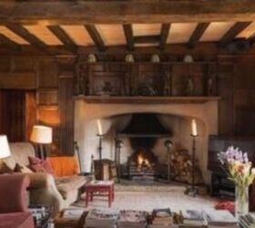 cottagecore interior design, Cottage style living room
