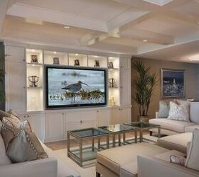 family room design, Overhead and ambient lighting 3